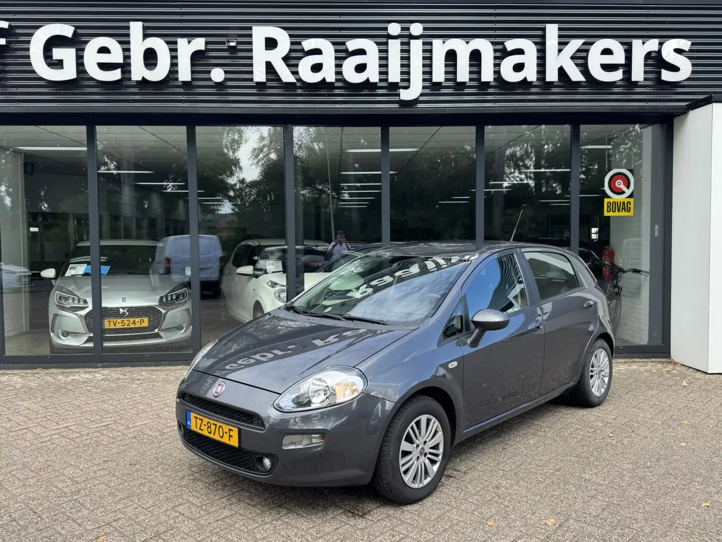 Fiat Punto Evo 1.2 Pop*Airco*EXPORTPRIJS* Grijs - 1