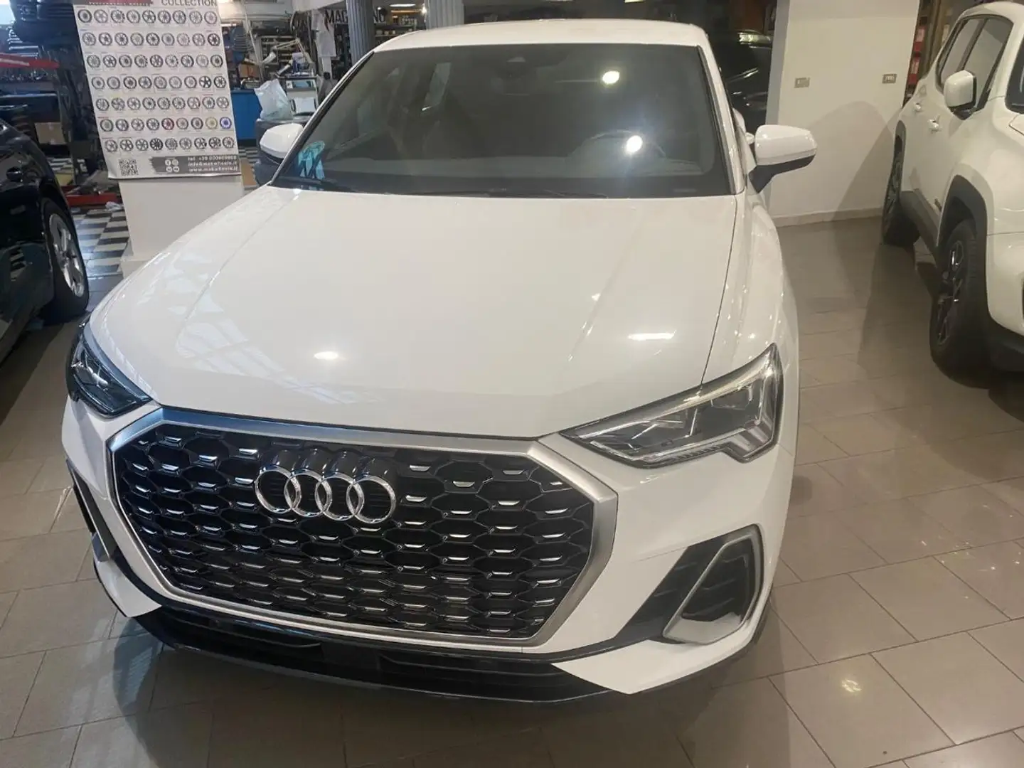 Audi Q3 SPB 35 TDI S tronic S line edition Bianco - 2
