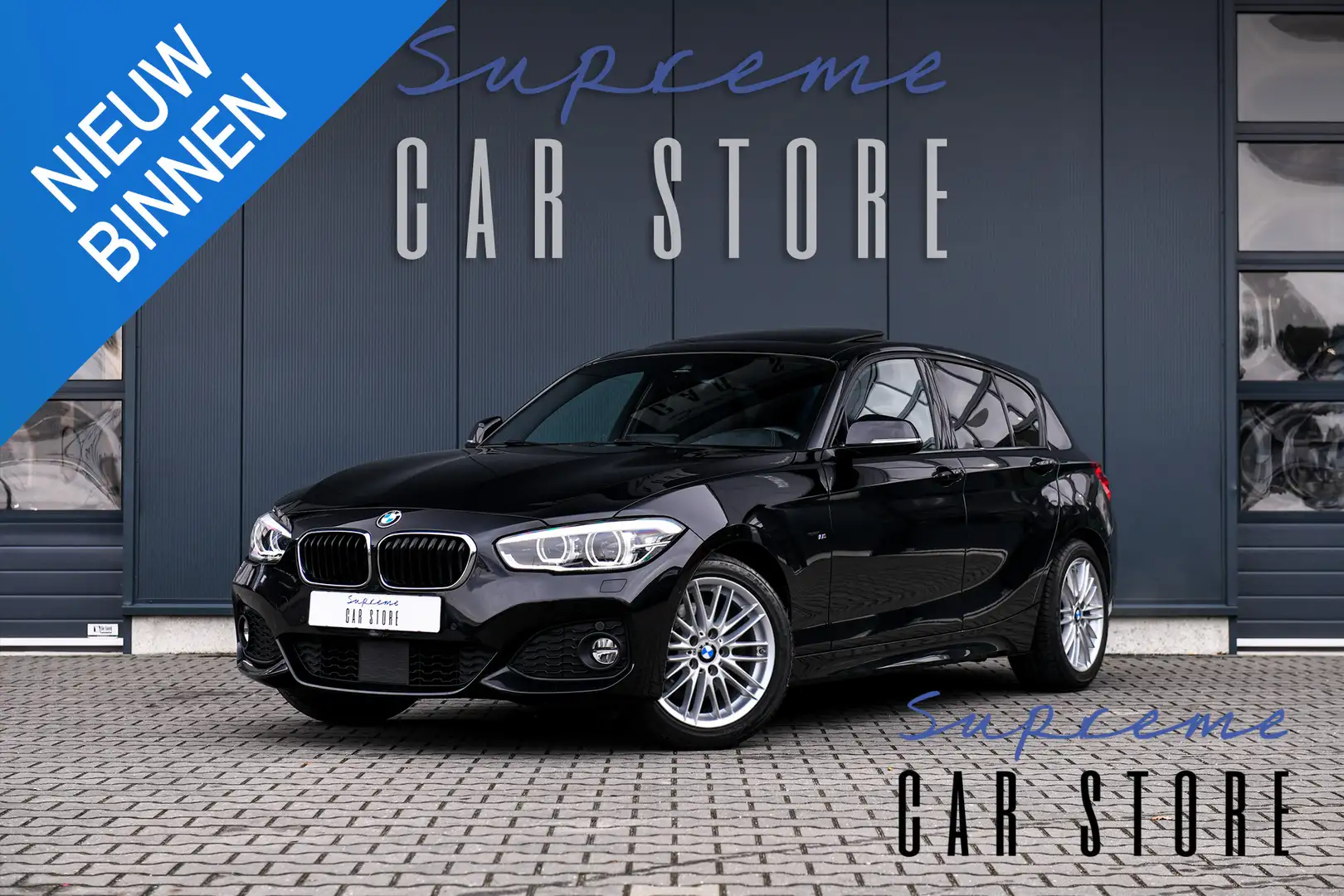 BMW 125 1-serie 125i Edition M Sport Shadow High Executive Schwarz - 1