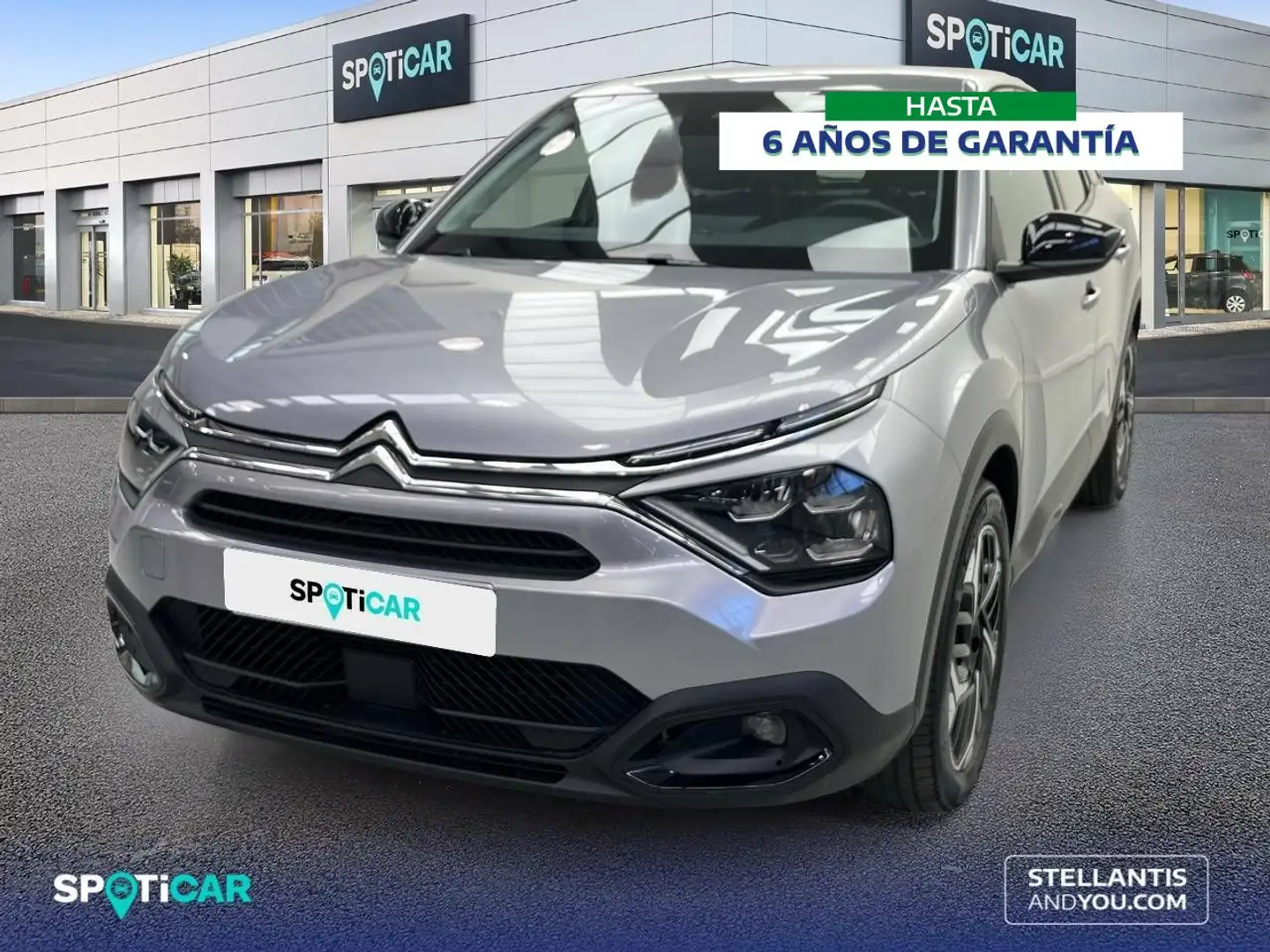 Citroen C4 1.2 PureTech Plus S&S 130 Gris - 1