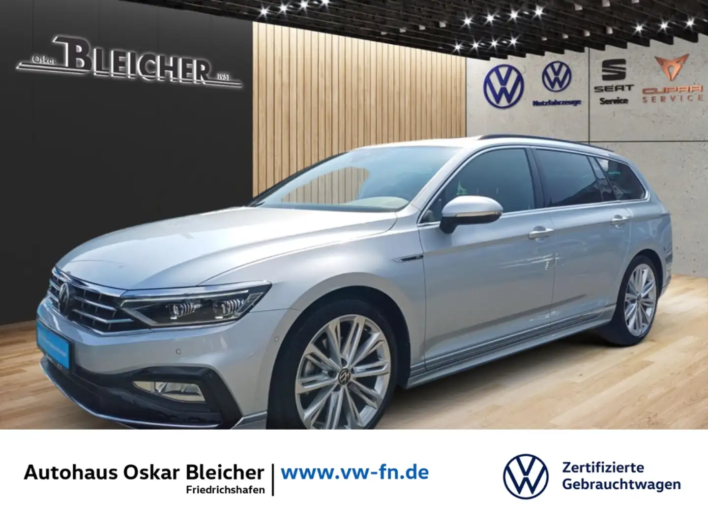 Volkswagen Passat 1.5 TSI ''Business'' AHK+Panoramadach+Travel-Ass. Zilver - 1
