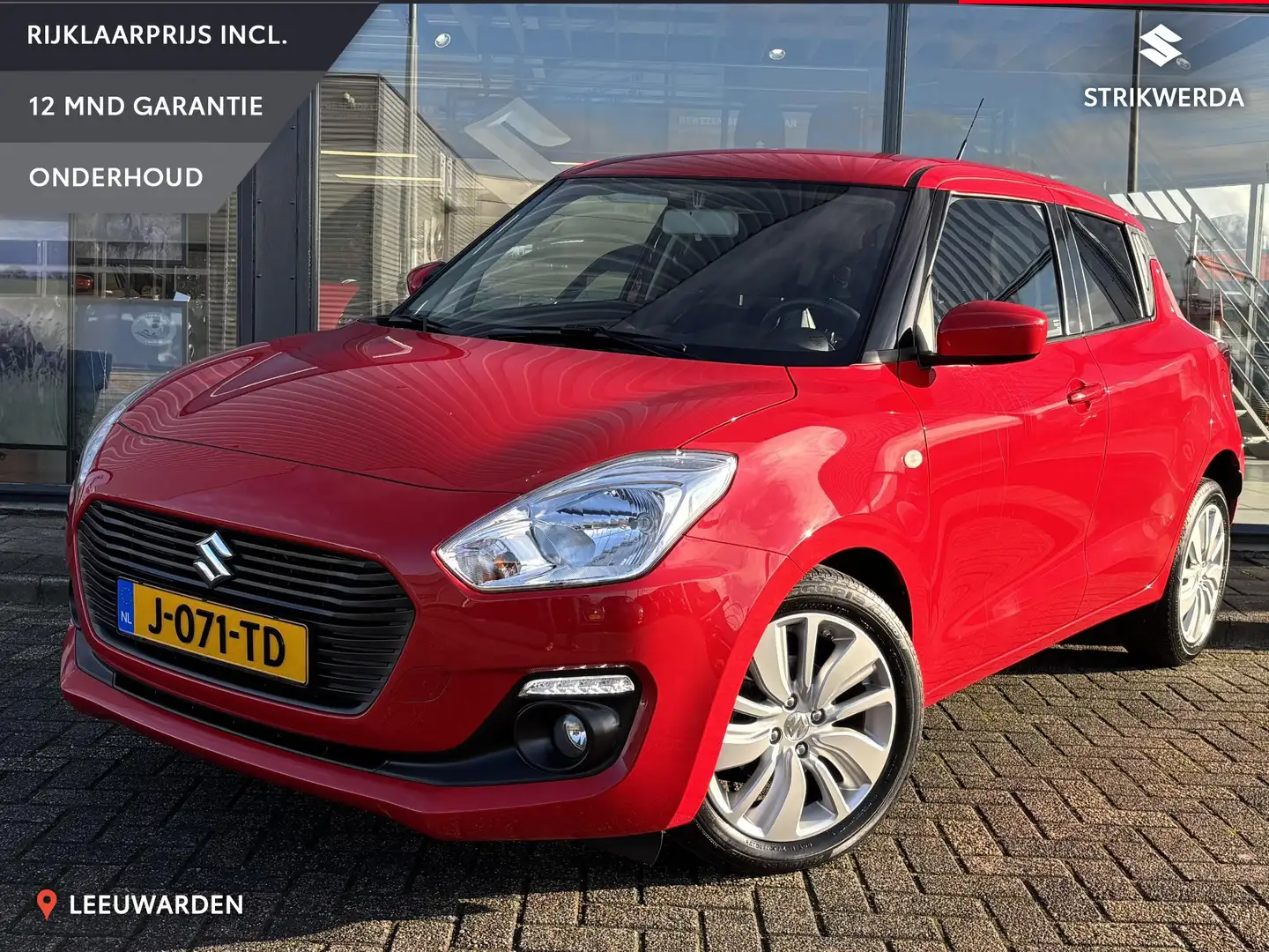 Suzuki Swift 1.2 Select Smart Hybrid Carplay&AndroidAuto/Airco Rot - 1