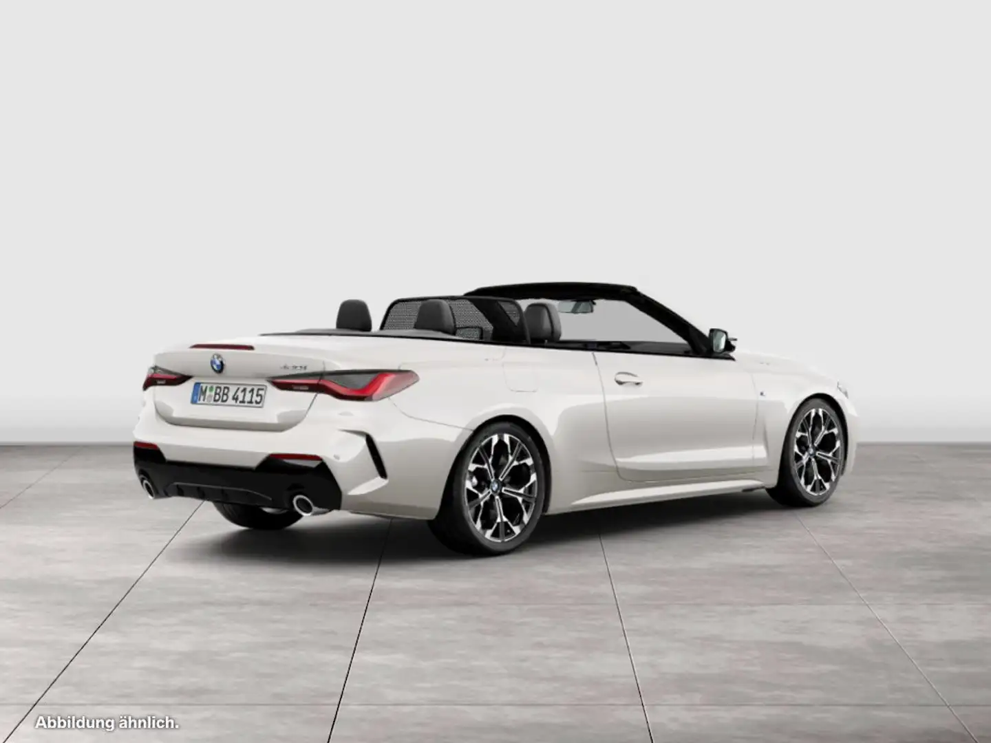 BMW 420 i Cabrio M Sport DA ACC PA+ 360° HuD HiFi 19" LMR Weiß - 2