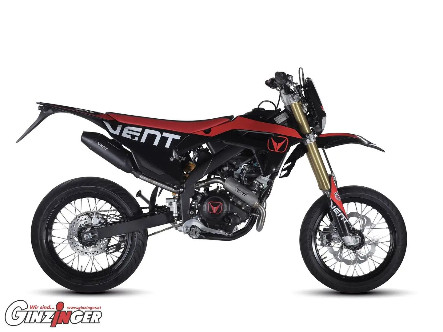 Vent Derapage 125 4T Italienische Supermoto - 1