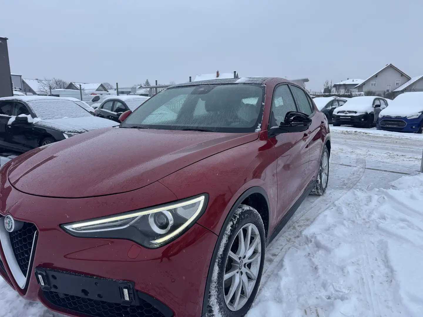 Alfa Romeo Stelvio Super Q4 Rot - 1