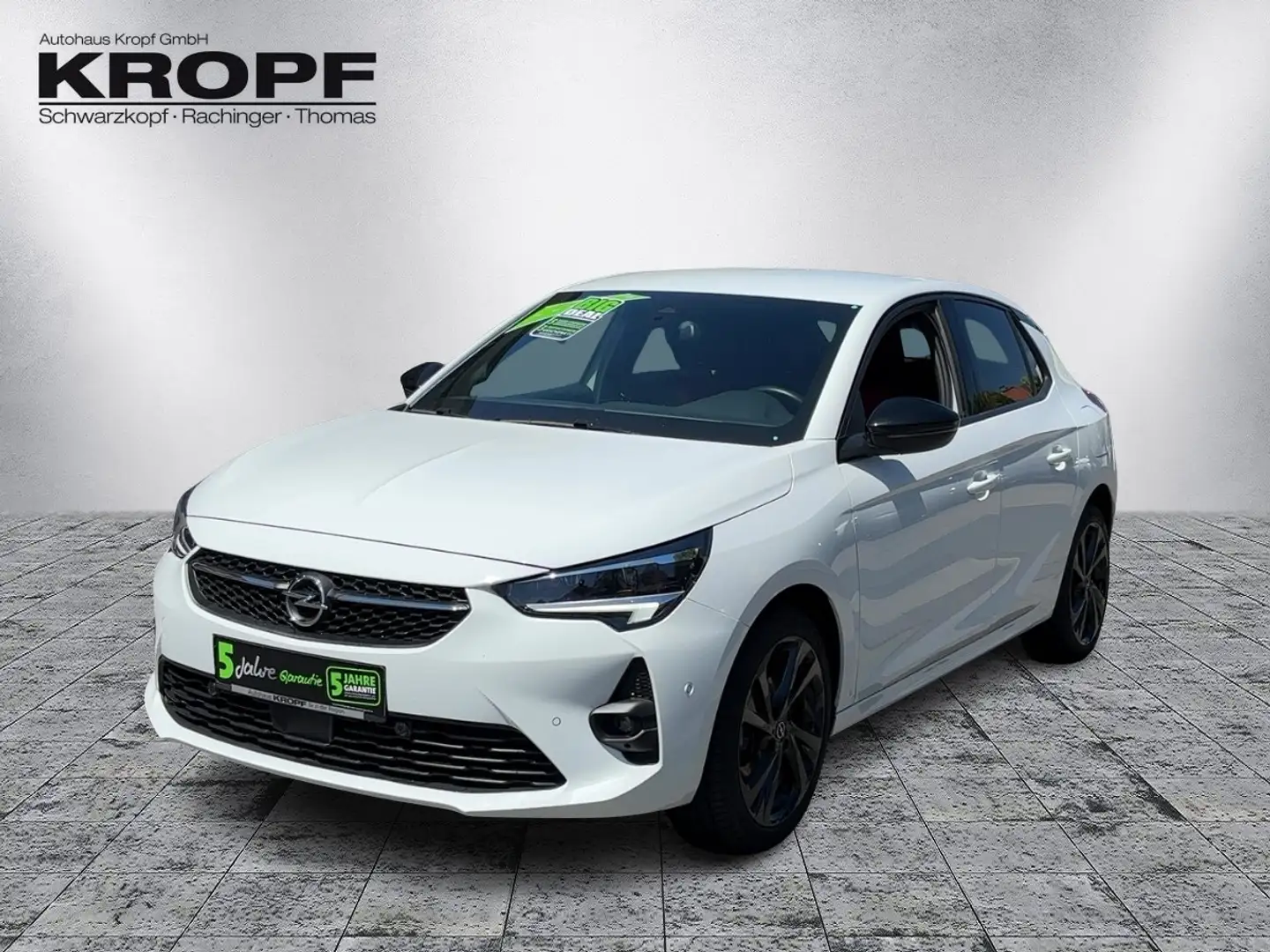 Opel Corsa F 1.2 Turbo GS Line FIN ab2,99%+KAM+PDC Weiß - 2