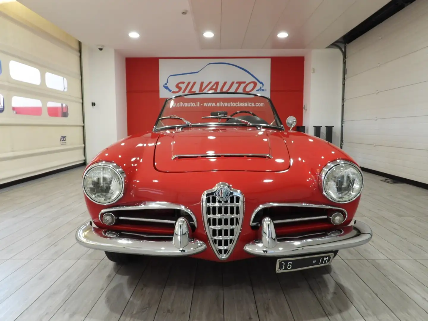 Alfa Romeo Giulia SPIDER 1600 TIPO 101.23 - ASI TARGA ORO  (1963) Rot - 2