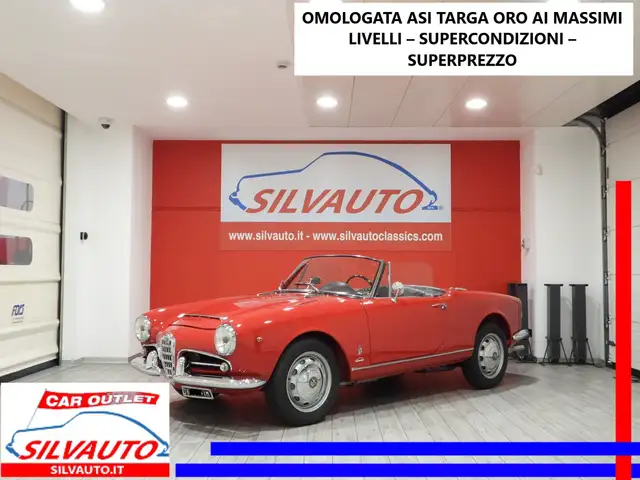 Alfa Romeo Giulia SPIDER 1600 TIPO 101.23 - ASI TARGA ORO  (1963)