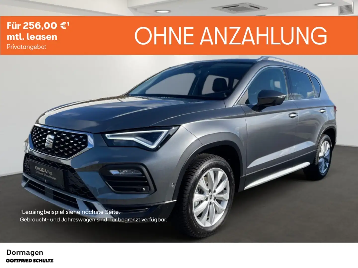 SEAT Ateca 1.5 TSI DSG AHK NAVI KAMERA Grau - 1