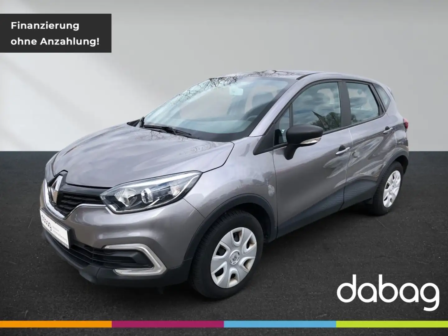 Renault Captur (ENERGY) TCe 90 LIFE SR+WR Klima AHK Grau - 1