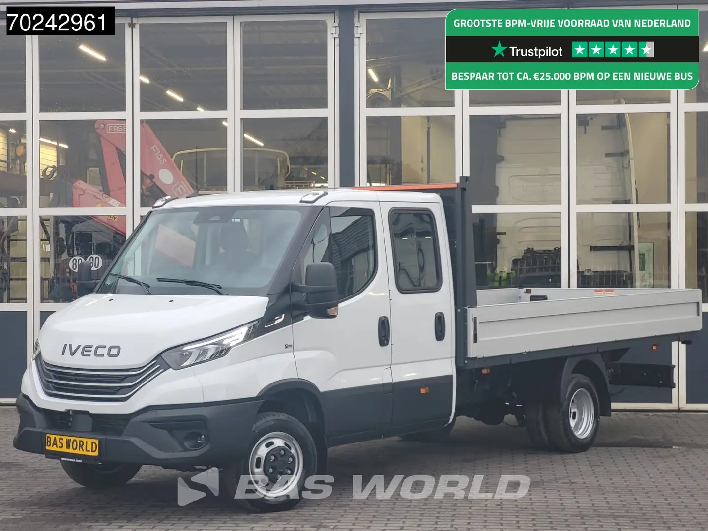 Iveco Daily 35C18 3.0 180PK Nwe model 2025 Dubbel Cabine Open Wit - 1