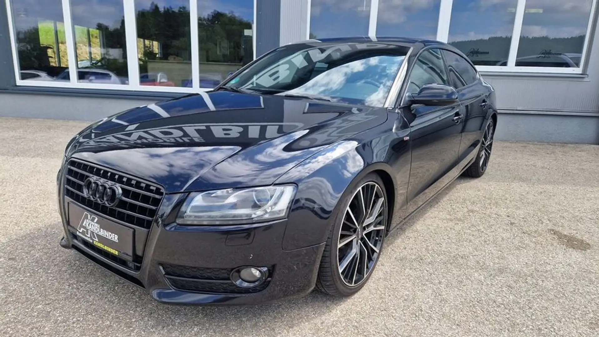 Audi A5 SB 2.0 TDI '' Leder'' Zwart - 1