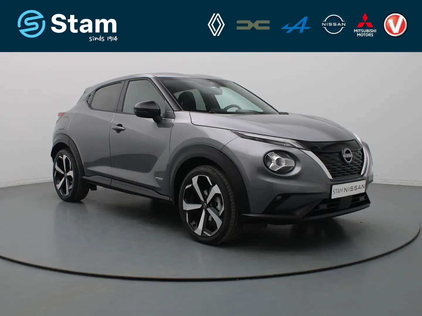 Nissan Juke 145pk Hybrid N-Connecta BOSE | 360° Camera | Adapt Grijs - 1