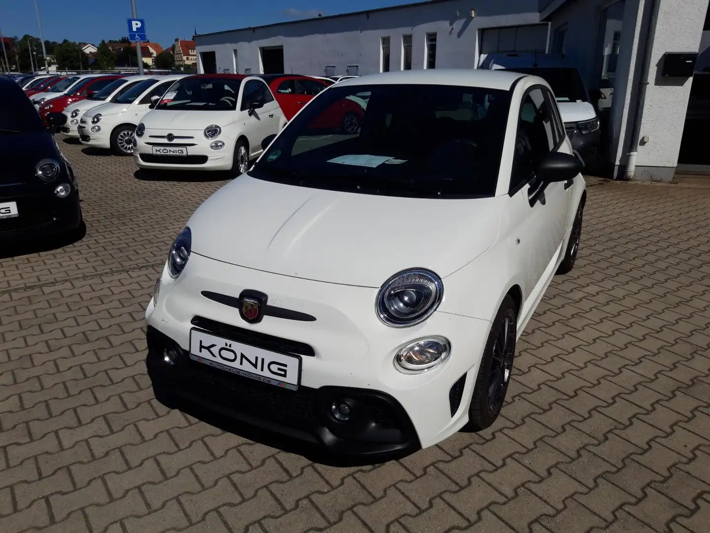 Abarth 500 1,4 T-Jet 16V 595 (EURO 6d Weiß - 1