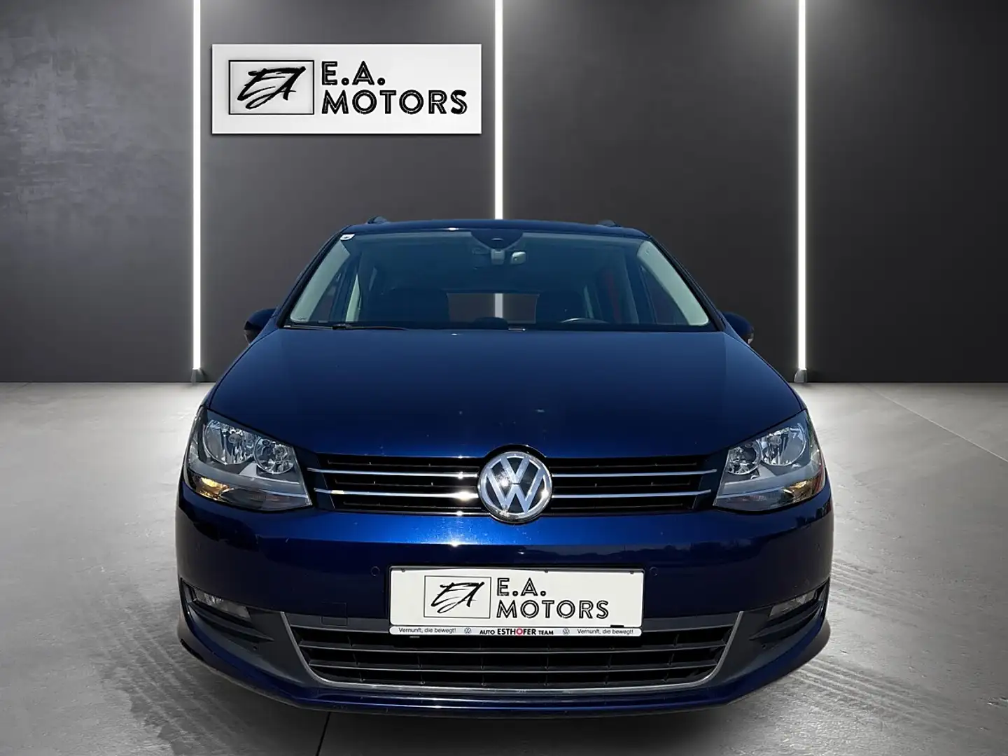 Volkswagen Sharan Comfortline 2,0 TDI DSG 7 Sitze / monatlich ab... Blau - 2