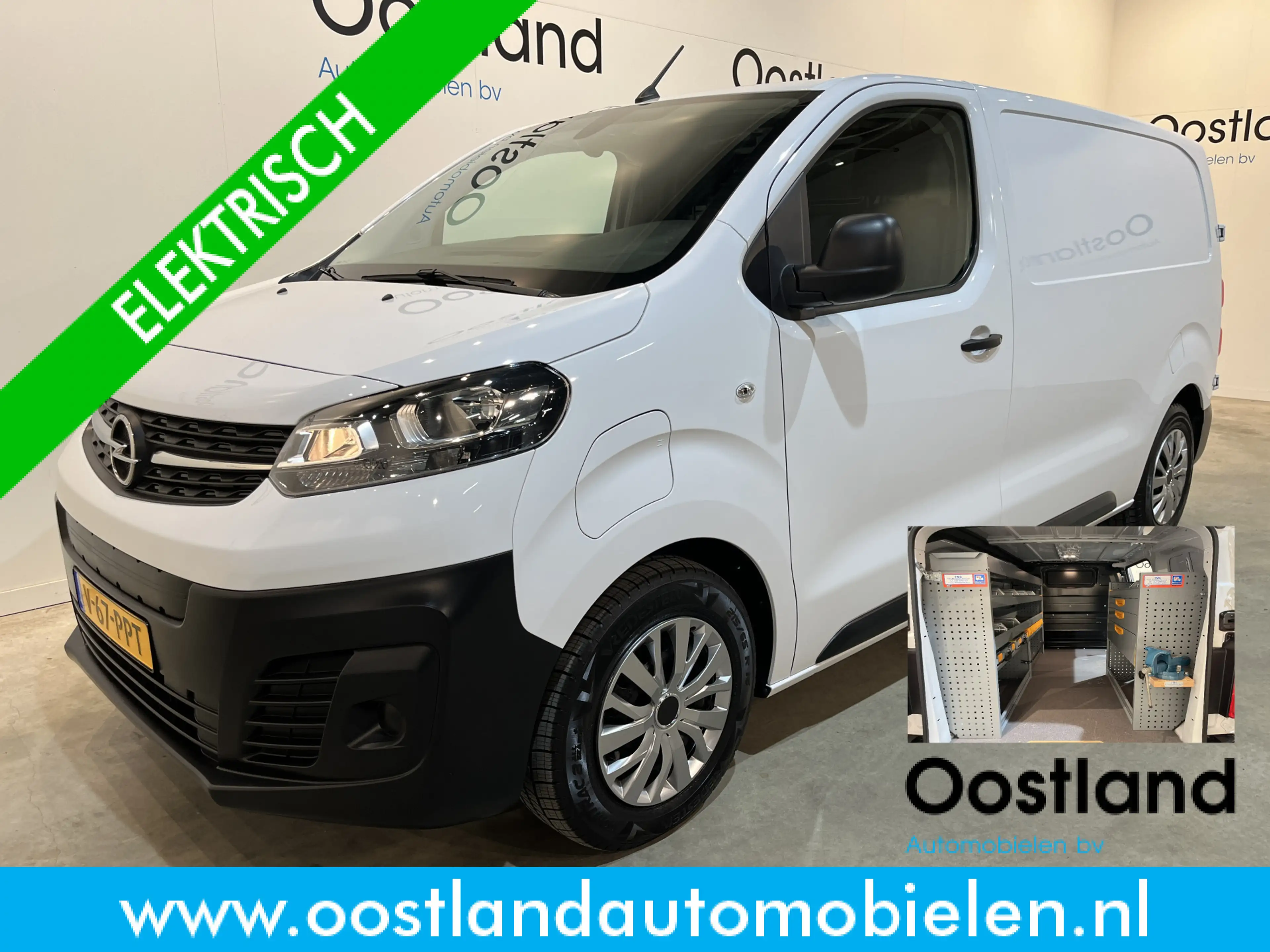 Opel Vivaro-e L2H1 Edition 75 kWh / 100% Elektrisch !! / Kast-in