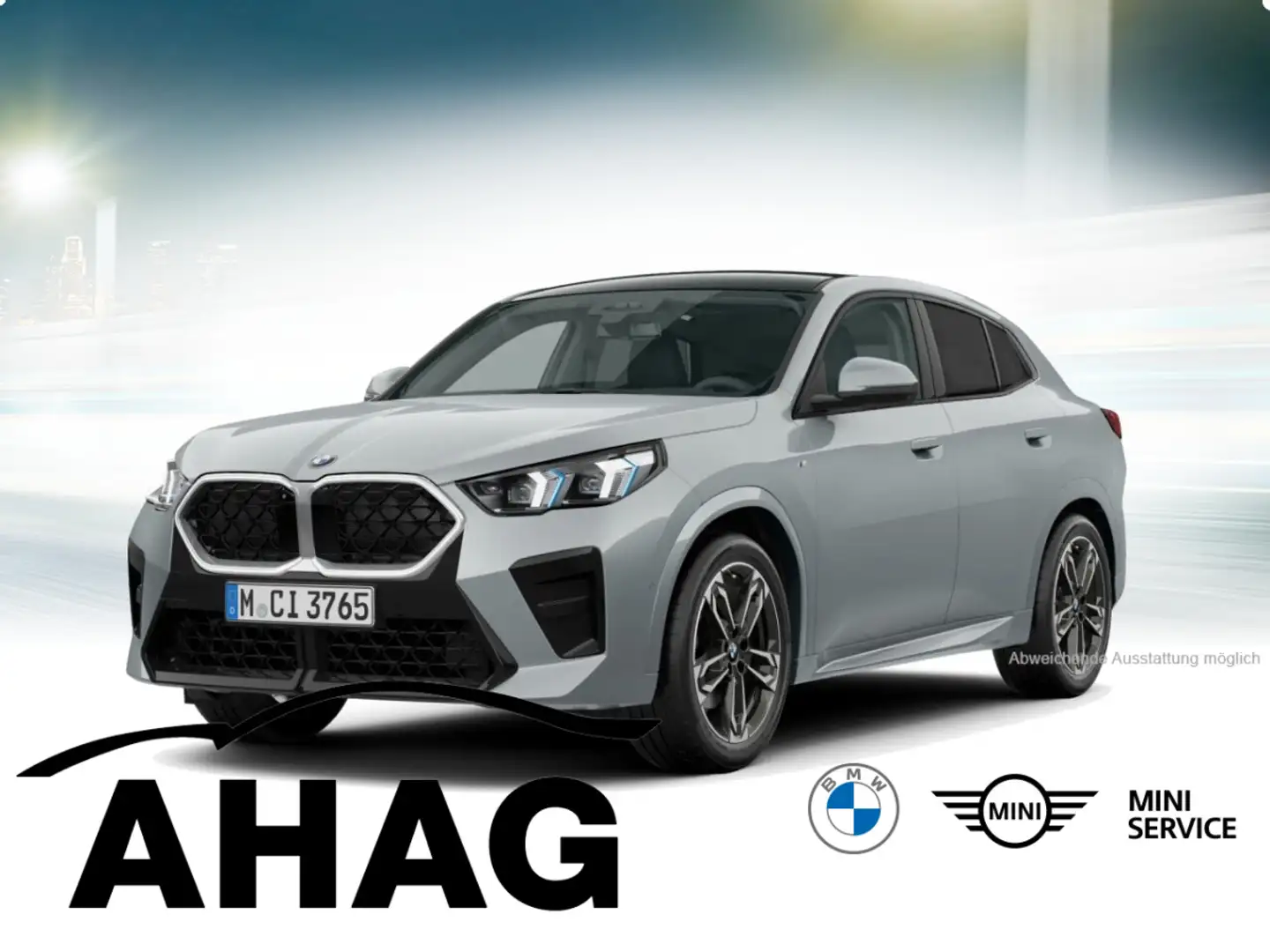BMW X2 sDrive20i Steptronic DCT Navi DSG Tempom.aktiv Pan Grau - 2