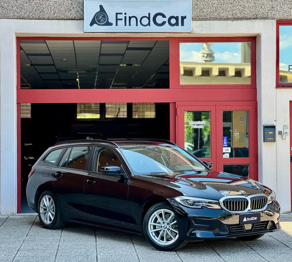 BMW 320 d 190cv Touring mhev 48V Business Advantage auto Nero - 1