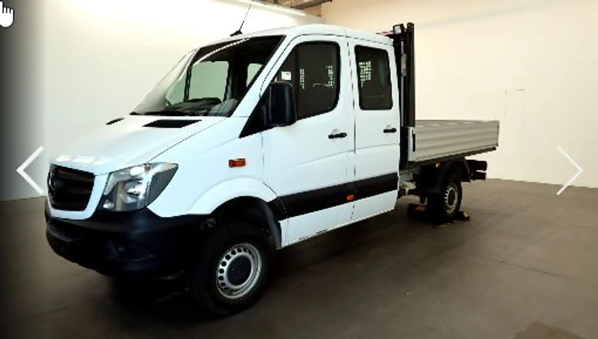 Mercedes-Benz Sprinter 316 CDI 4x4 Doka Pritsche KLIMA+STHZG+AH Blanc - 1