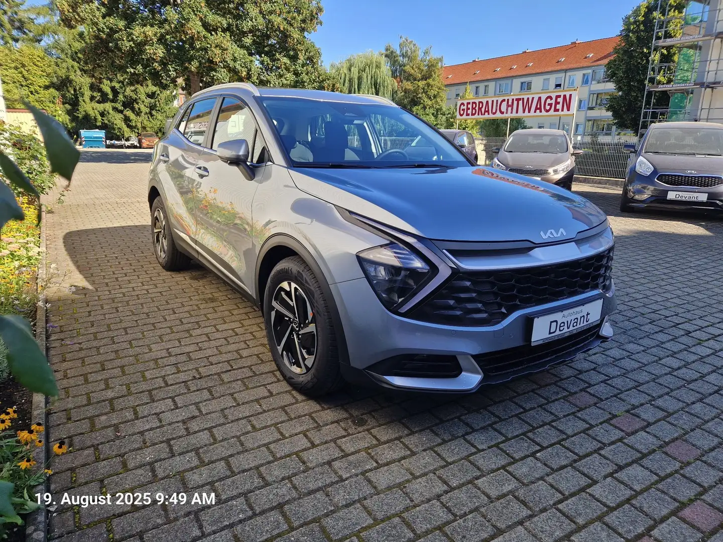 Kia Sportage 1,6T-GDI DCT 7 MHEV Exclusive Silber - 2