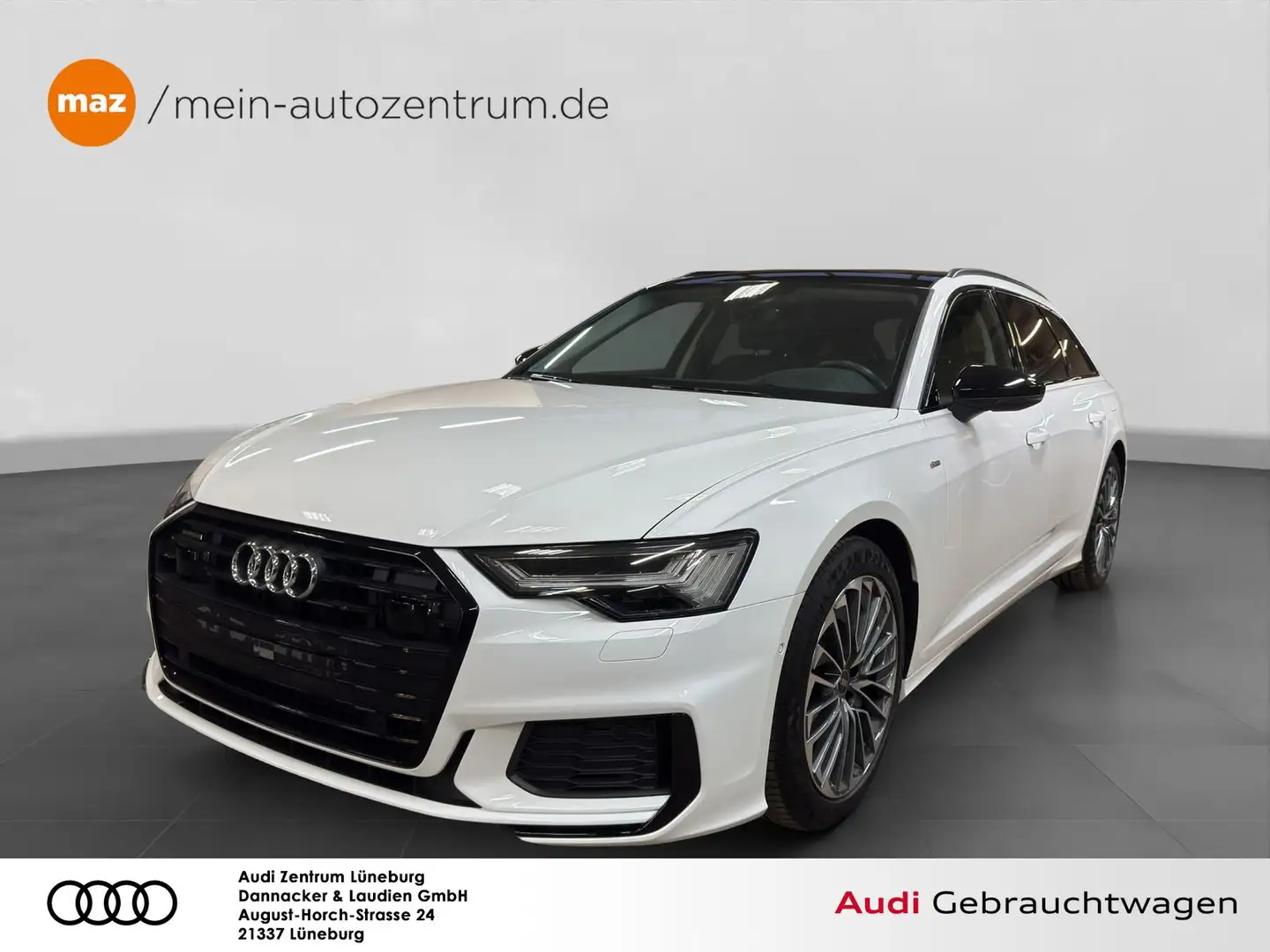 Audi A6 Avant 55 2.0 TFSI e quattro Sport S-Line Alu Ma Weiß - 1