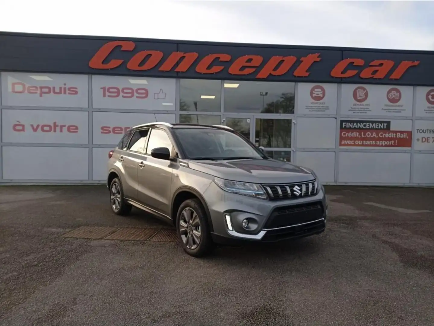 Suzuki Vitara 1.5 Dualjet + Hybrid BVA 4WD AllGrip Privilège + NEUF 0KM Gris - 1