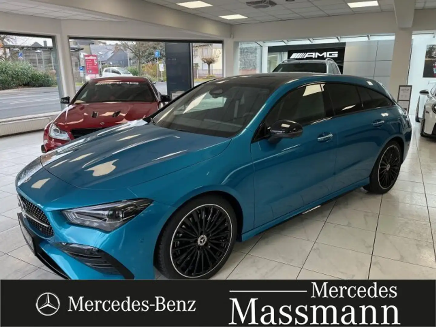 Mercedes-Benz CLA 200 CLA 200 Shooting Brake Hyperblau Blauw - 1