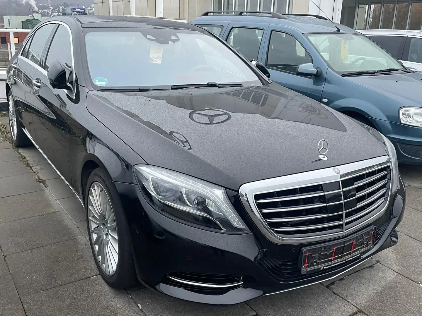 Mercedes-Benz S 500 4Matic L+EXKLUSIV+NACHTSICHT+BURMESTER+TV+ Noir - 1
