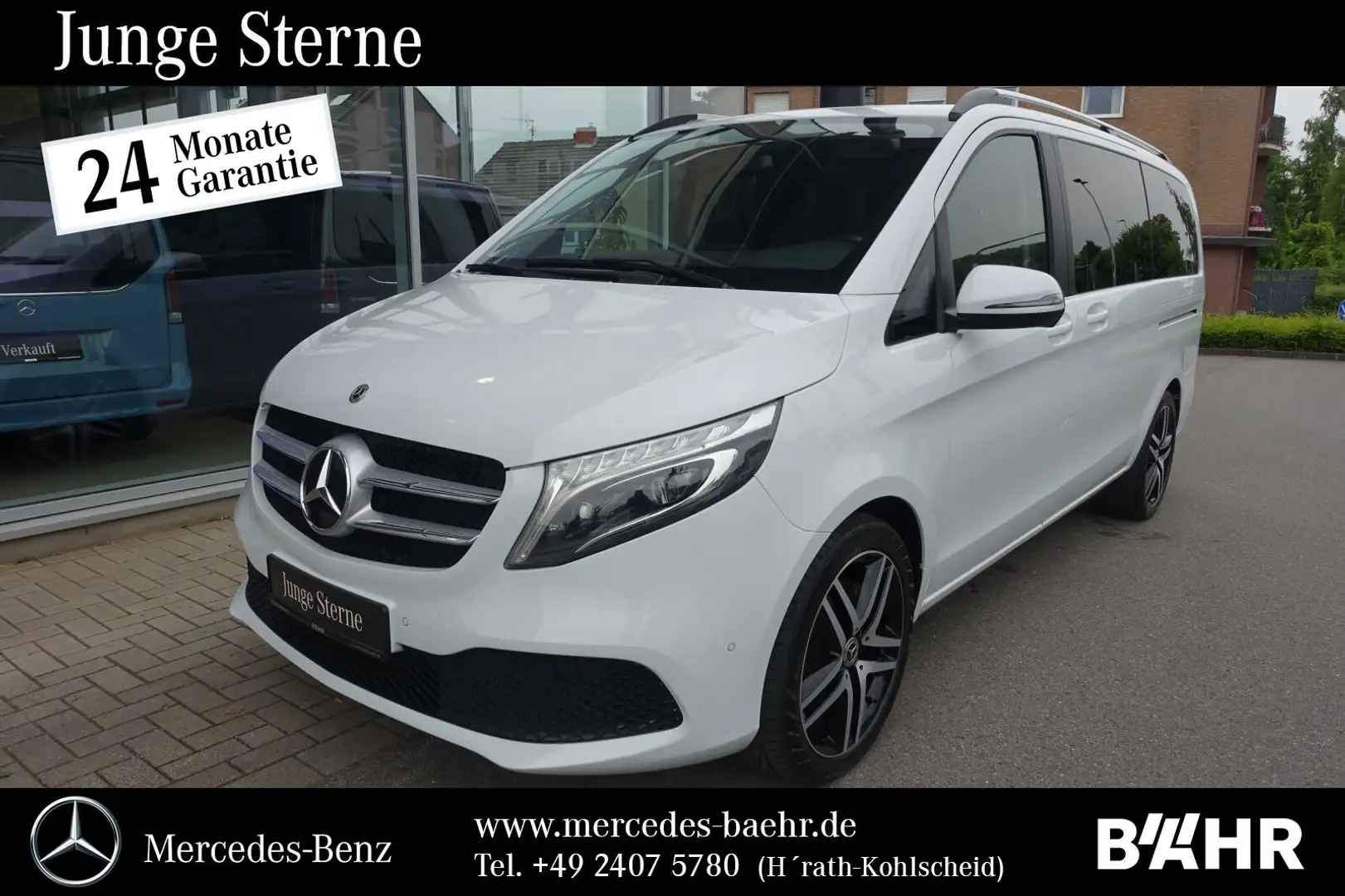 Mercedes-Benz V 220 V 220 d Lang Navi/LED-ILS/Parktr.+RFK/SHZ/LMR19" Weiß - 1