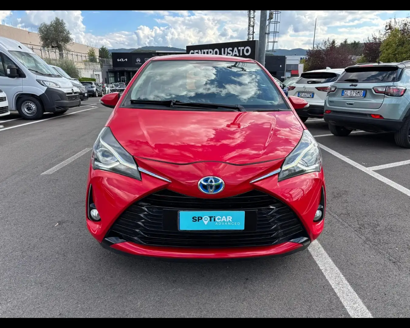 Toyota Yaris 5 Porte 1.5 VVT-i Hybrid Active Rosso - 2