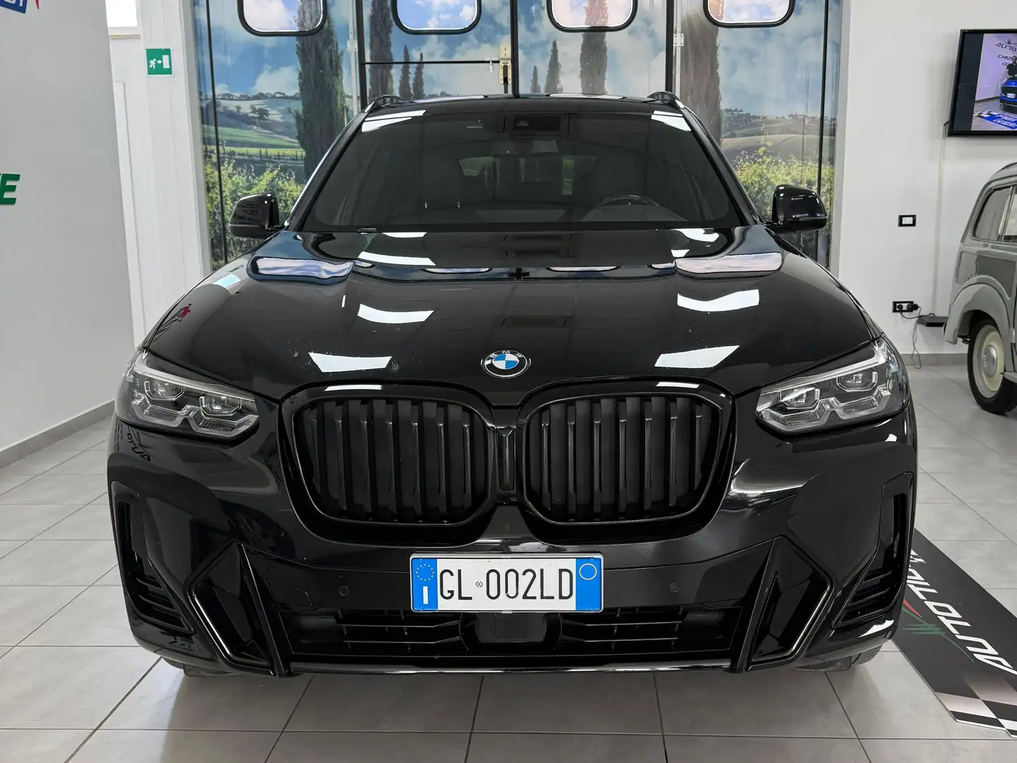 BMW X3 X3 xdrive20d mhev 48V Msport auto Zwart - 2