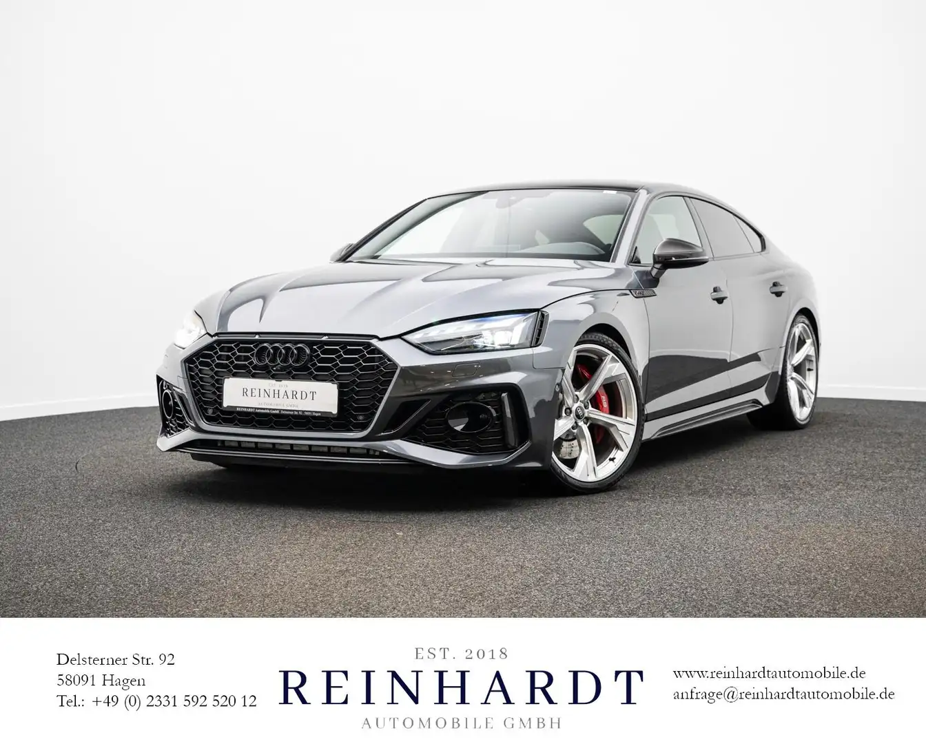 Audi RS5 SPORTBACK BLACK 20Z/PANO/360/CARBON/RS-SITZE Gris - 1