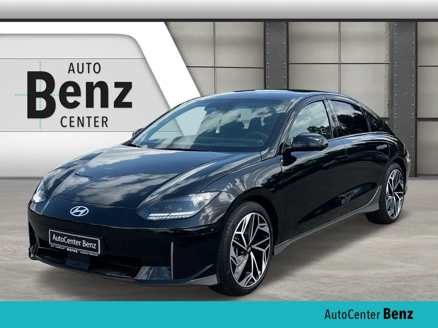 Hyundai IONIQ 6 77,4 kWH UNIQ MATRIX*ACC*APP*ALLRAD*HUD Klima Fekete - 1