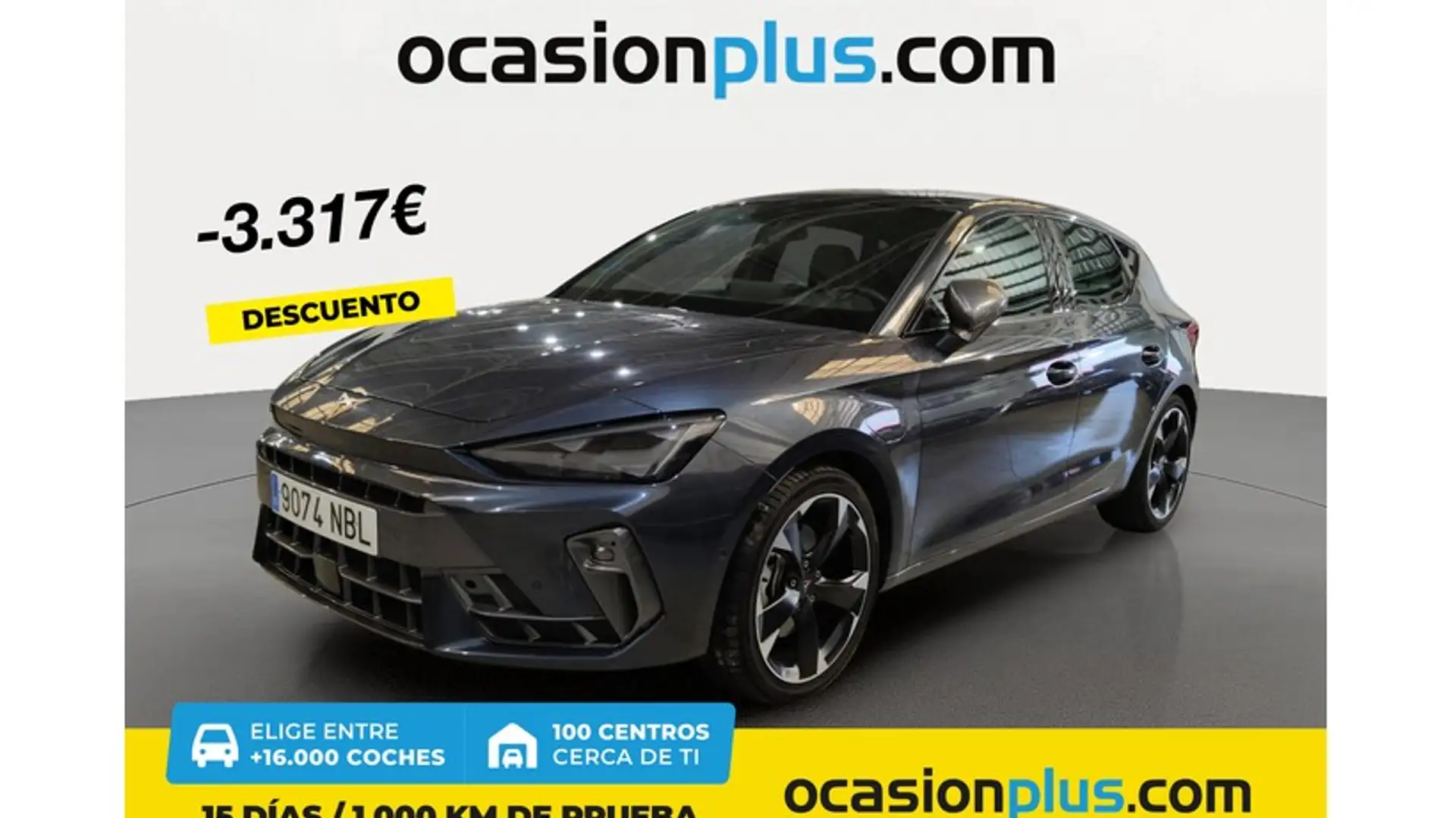 CUPRA Leon 1.5 TSI e-Hybrid 150kW DSG Gris - 1