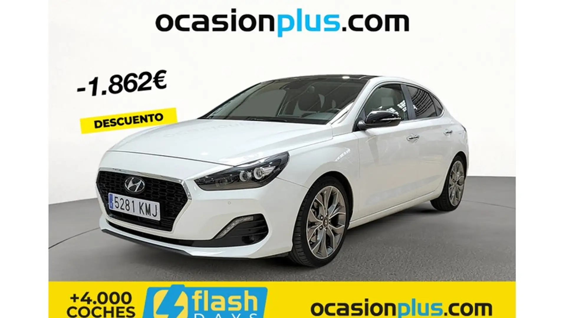 Hyundai i30 FB 1.4 TGDI Style DT 140 Blanco - 1
