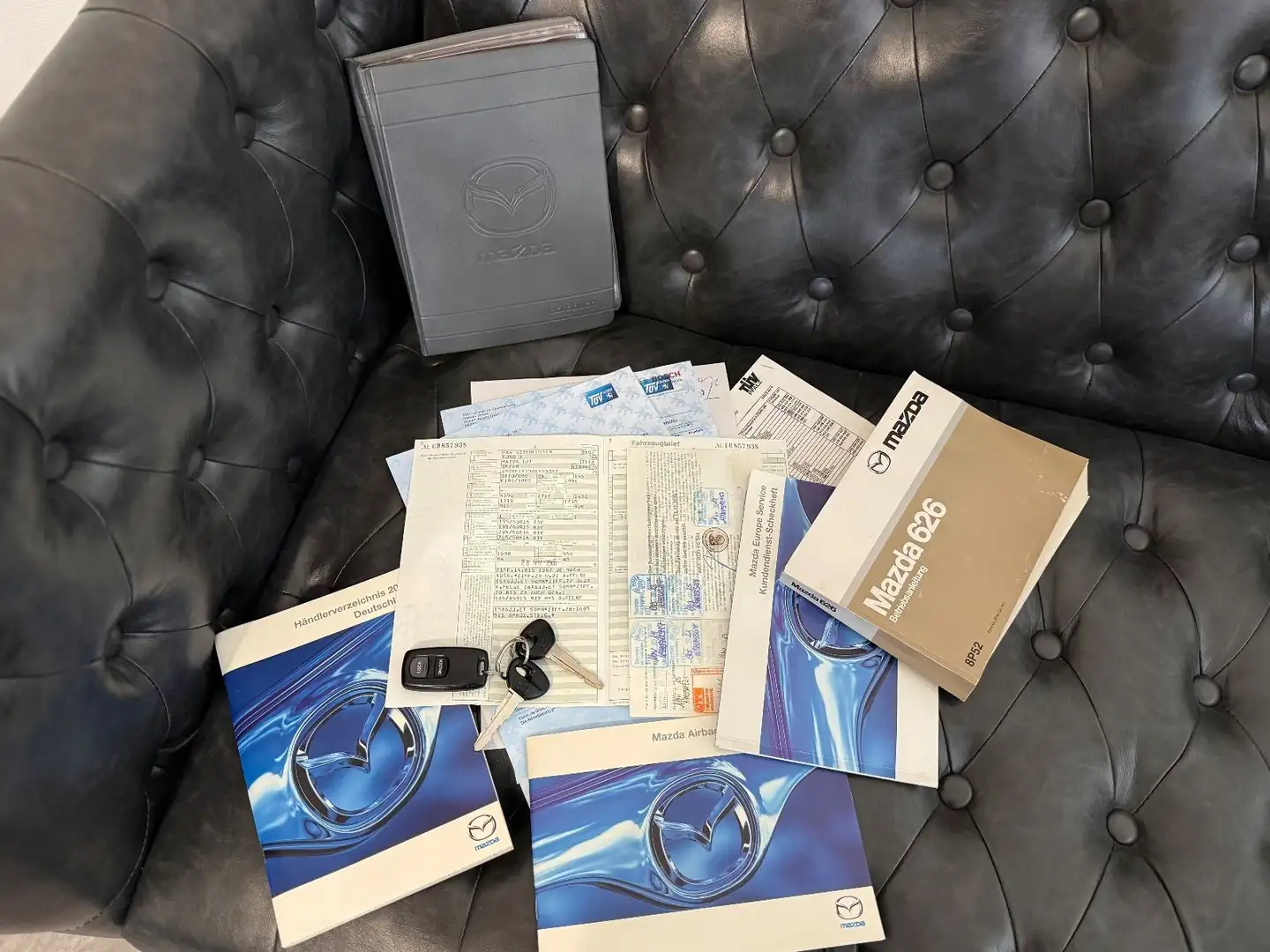 Mazda 626 2.0 Exclusive *AUTOMATIK+NUR 83 TKM+TÜV NEU* Blau - 2