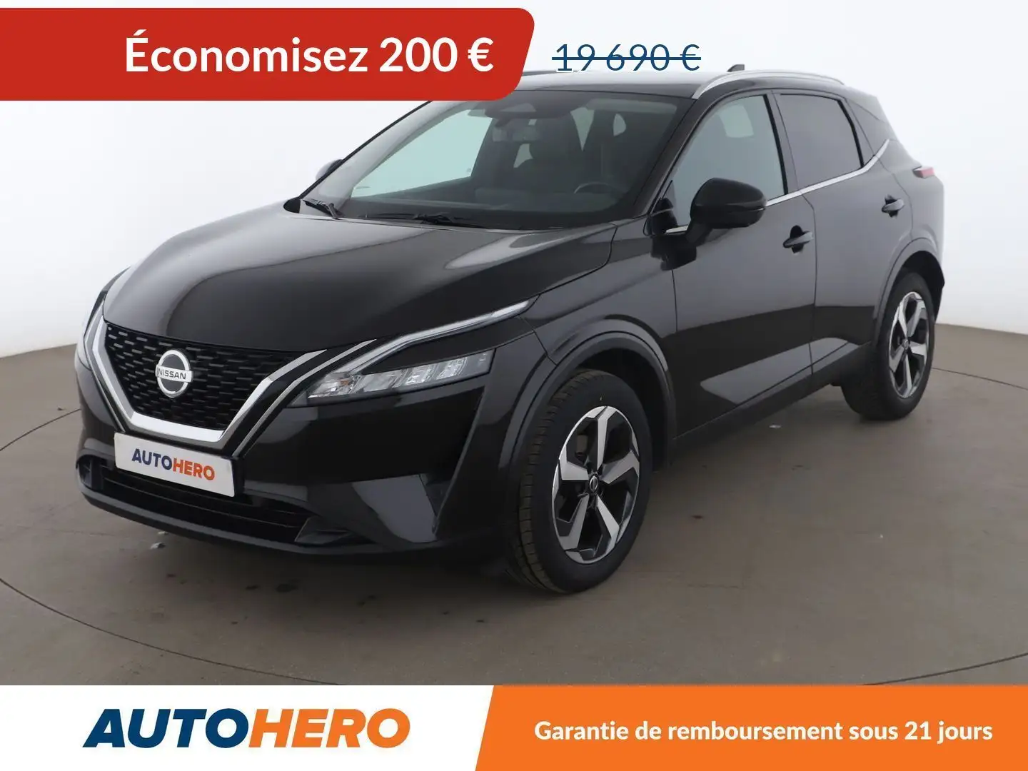Nissan Qashqai 1.3 DIG-T N-Connecta Noir - 1