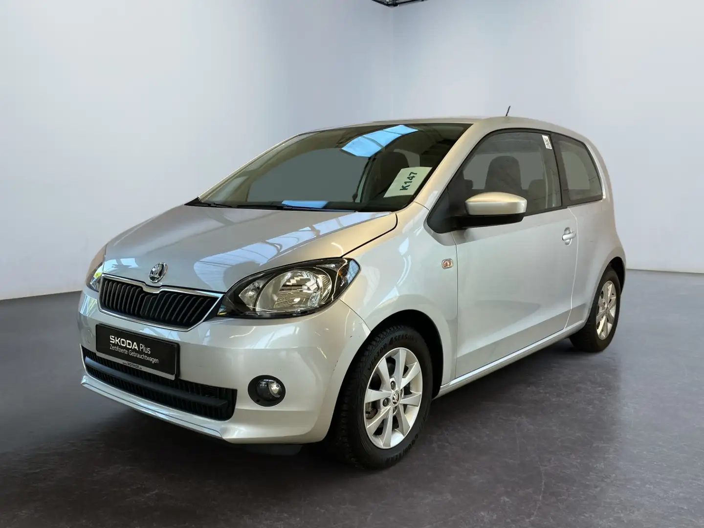 Skoda Citigo Style 1.0 Automatik SHZ PDC NAVI Silber - 1
