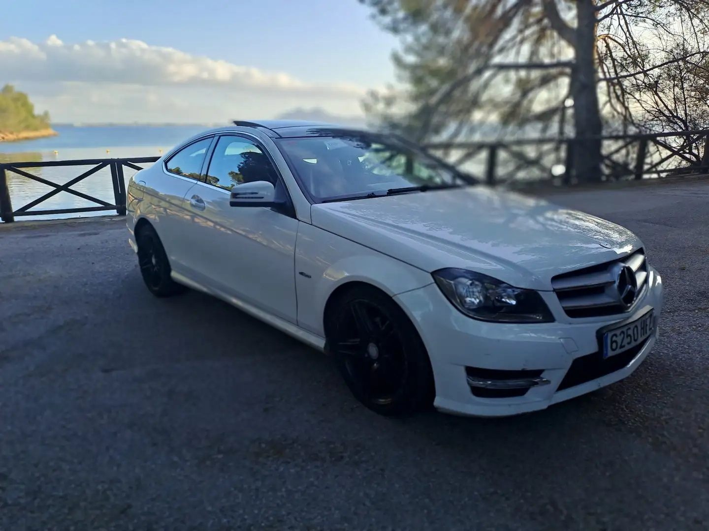 Mercedes-Benz C 220 Coupé 220CDI BE 7G Plus Blanco - 1