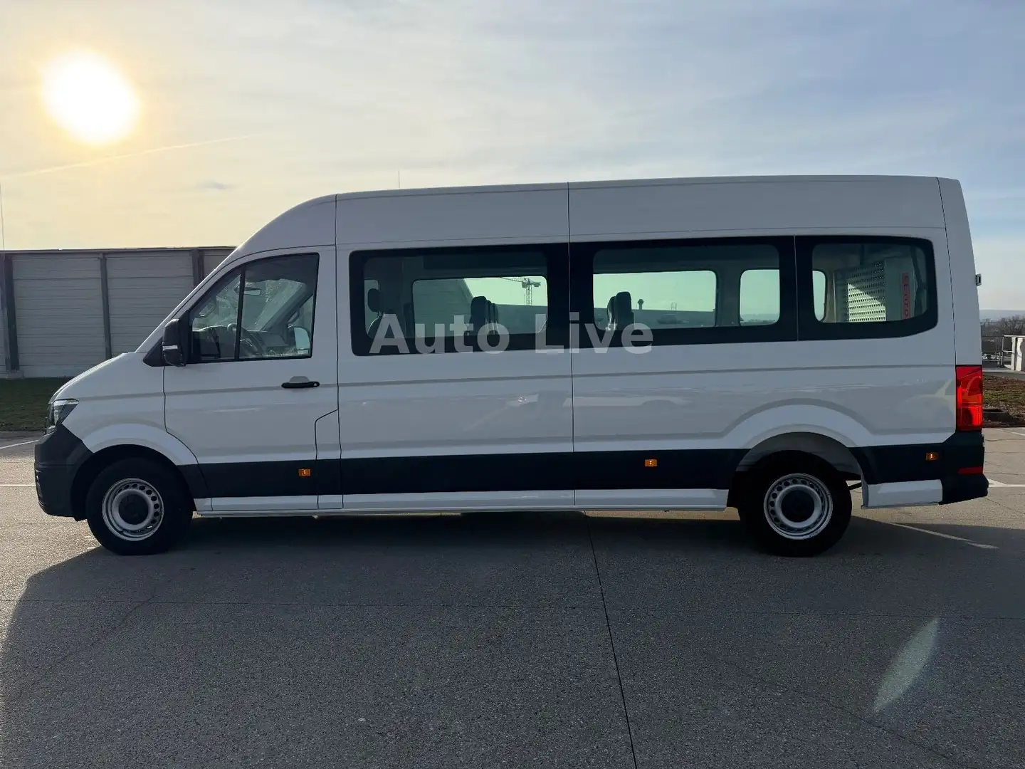 Volkswagen Crafter 35TDI*ROLLSTUHL-RAMPE*8-STZE*MAXI-LANG* Blanc - 2