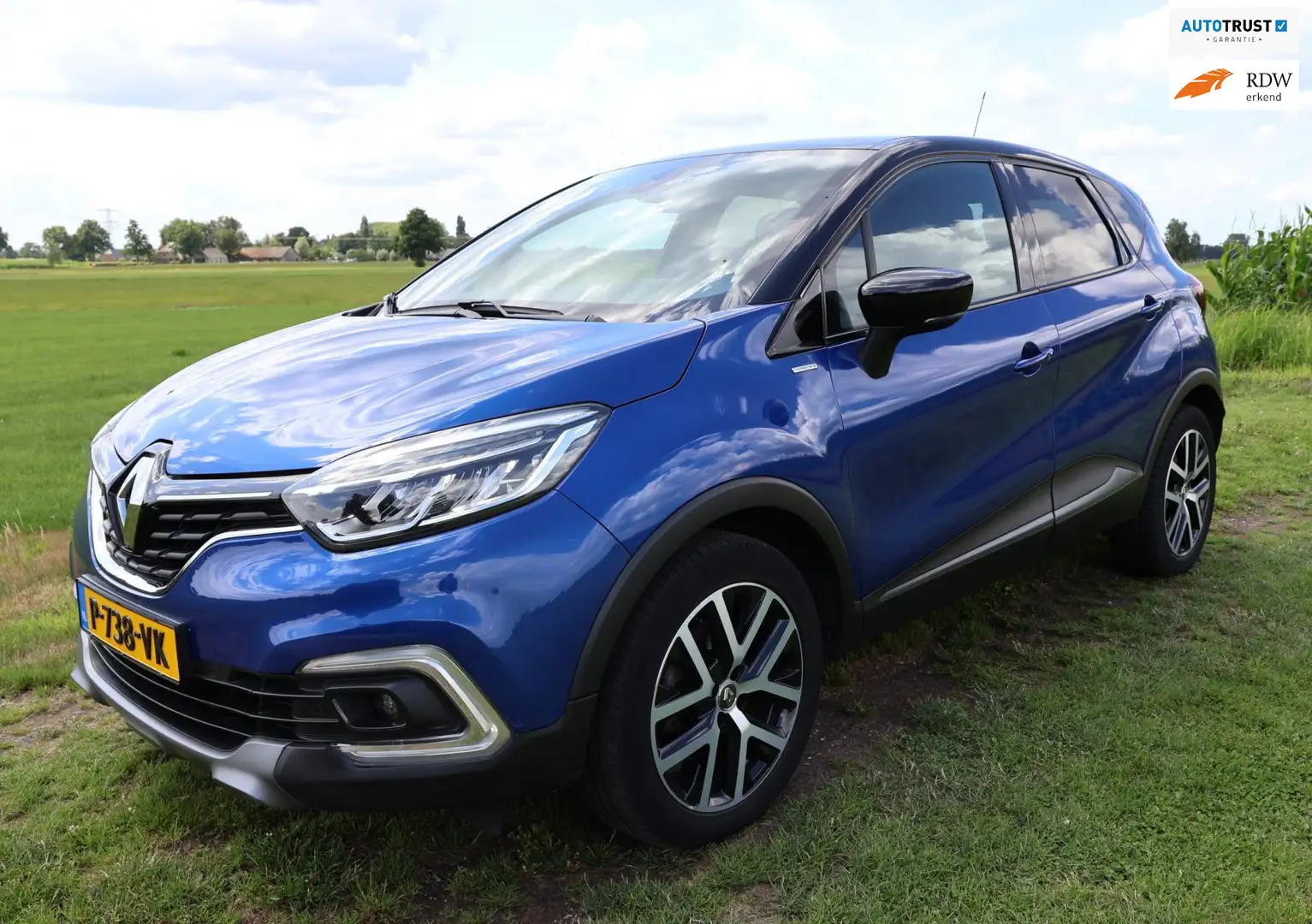 Renault Captur 1.3 TCe Version S|Automaat|Carplay|Trekhaak|Garant Blauw - 1
