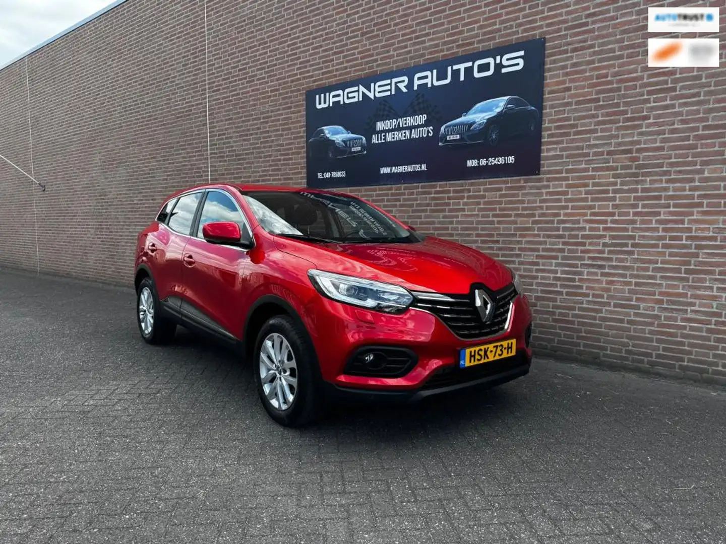 Renault Kadjar 1.3 TCe Intens Keylesgo+Entry Camera Navi Wegdraai Rood - 1