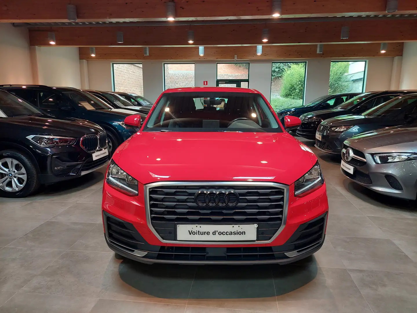 Audi Q2 1.6 TDi Sport + NAVI + ROUGE + Garantie Rouge - 1