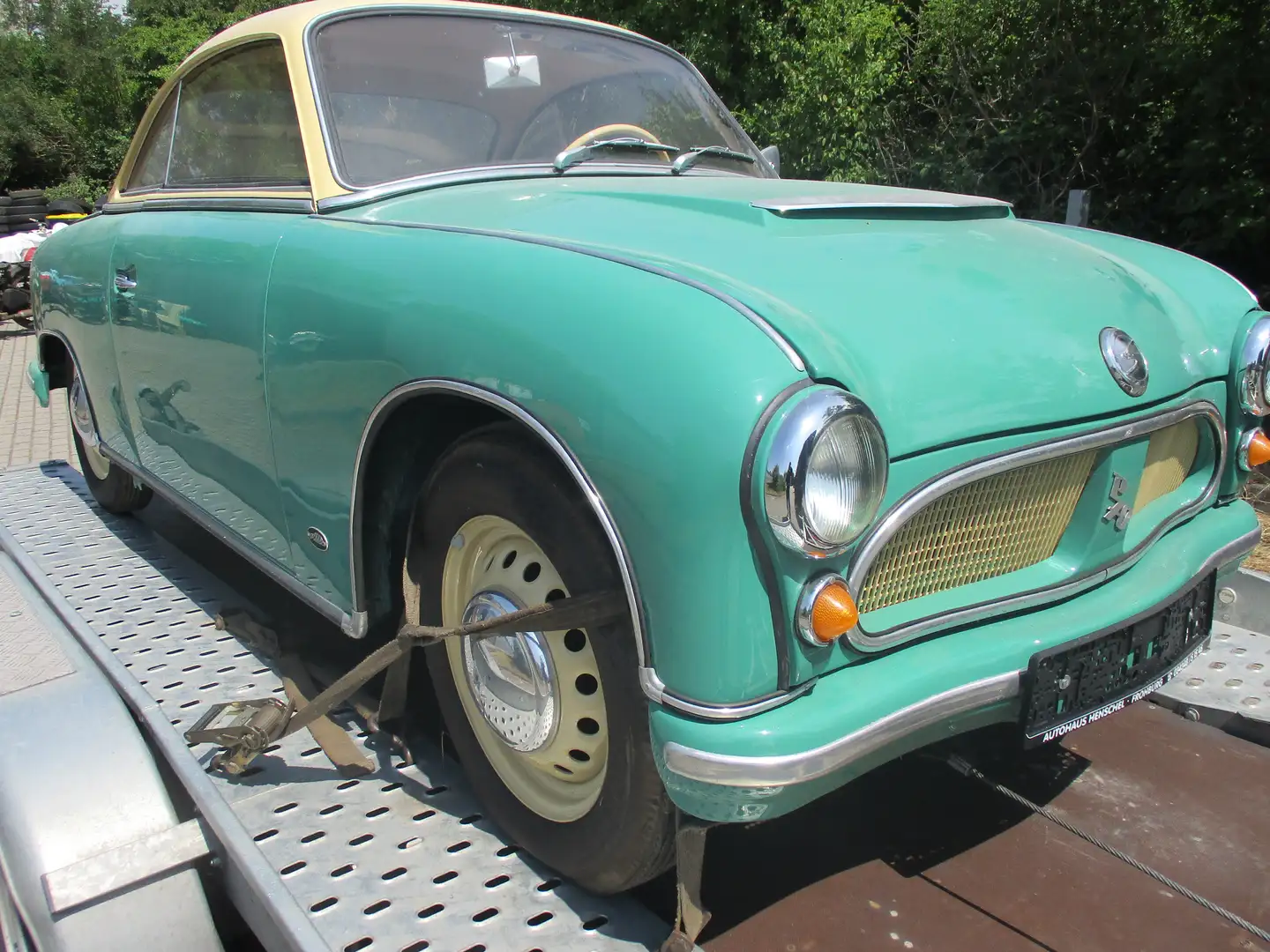 Trabant P 70 Coupe Verde - 1