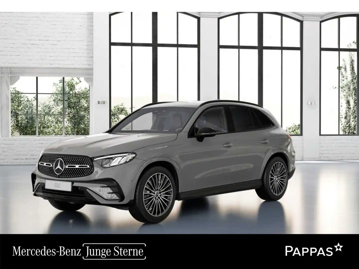 Mercedes-Benz GLC 300 de 4MATIC mit EQ Hybrid Technologie Österr *AMG-Li Grau - 1