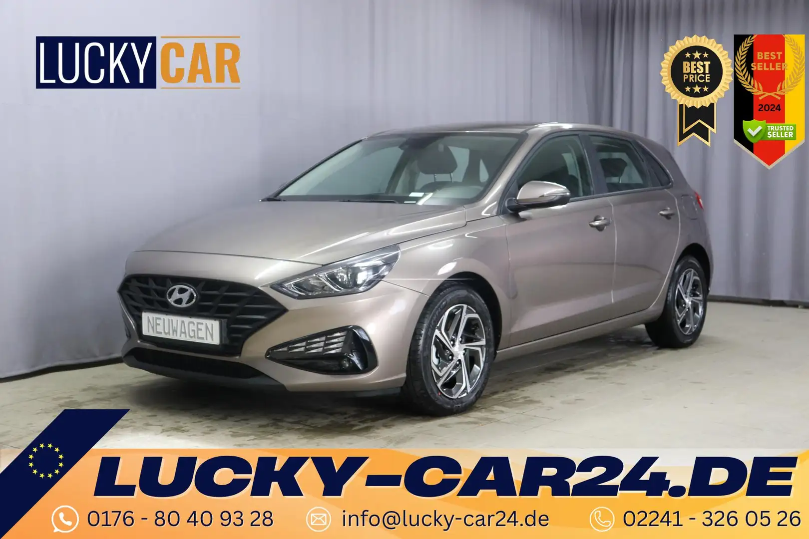 Hyundai i30 Comfort 1.0 T-GDi 7DCT FL DCT Automatikgetriebe... Bronze - 1