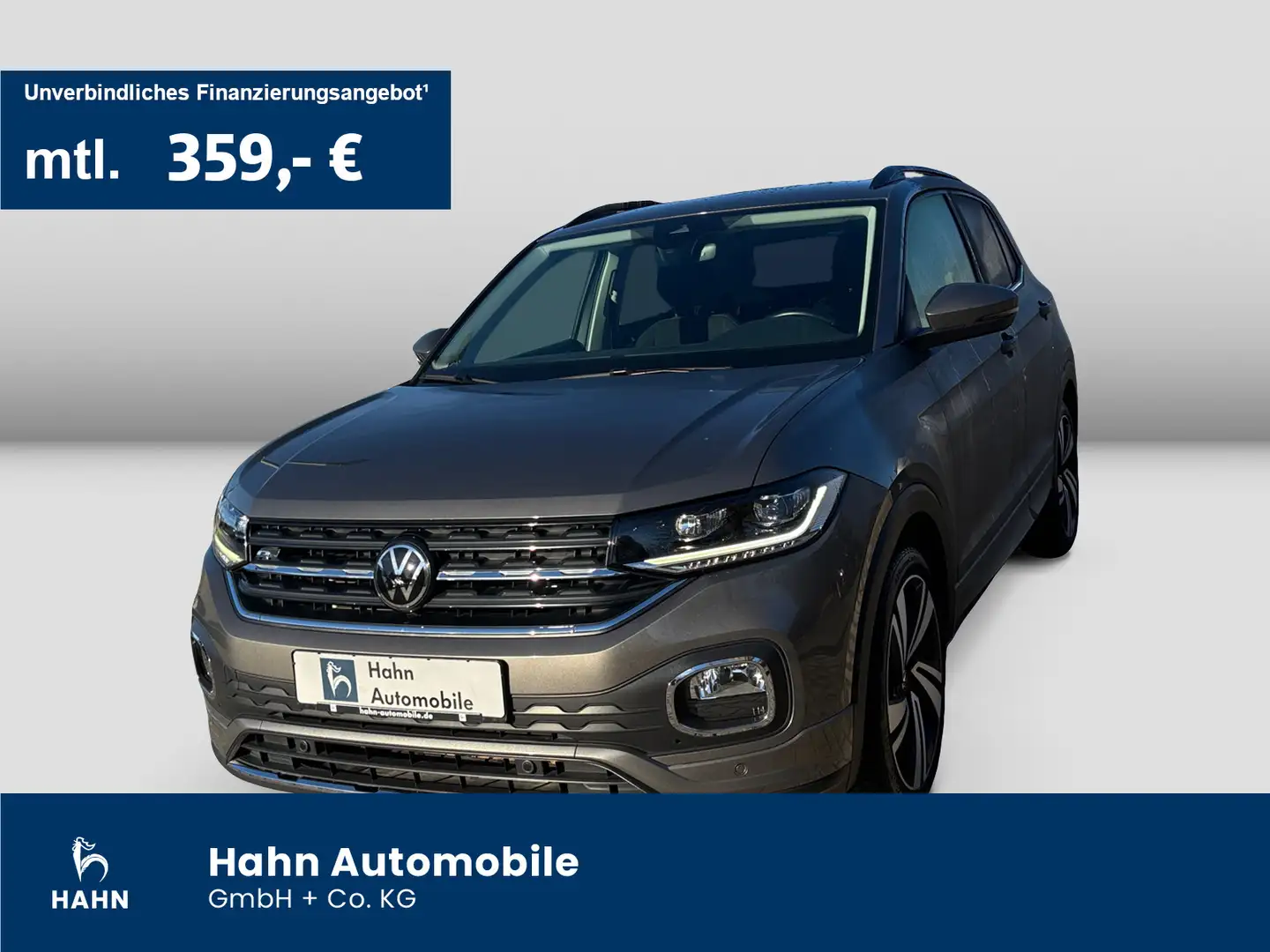 Volkswagen T-Cross 1.0TSI DSG Life Active LED Navi ACC APP Grau - 1