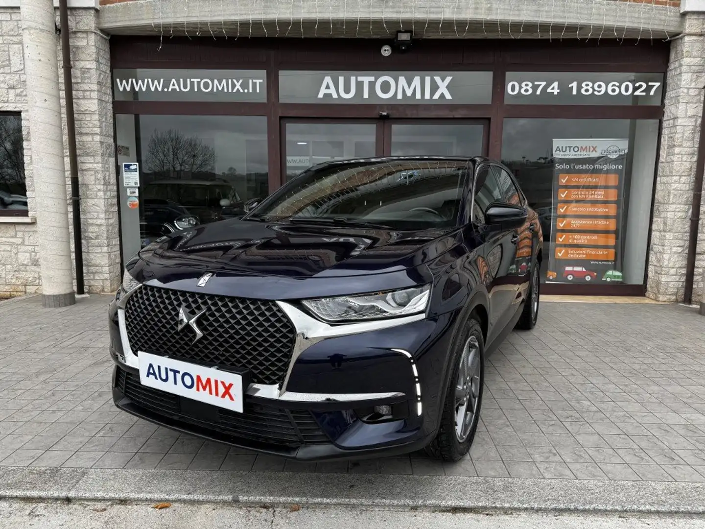 DS Automobiles DS 7 Crossback 1.5 Bluehdi Business 130cv Auto Bleu - 1
