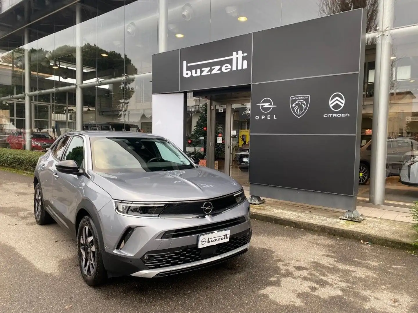 Opel Mokka 1.2 Turbo 130 CV aut. Elegance Grau - 1