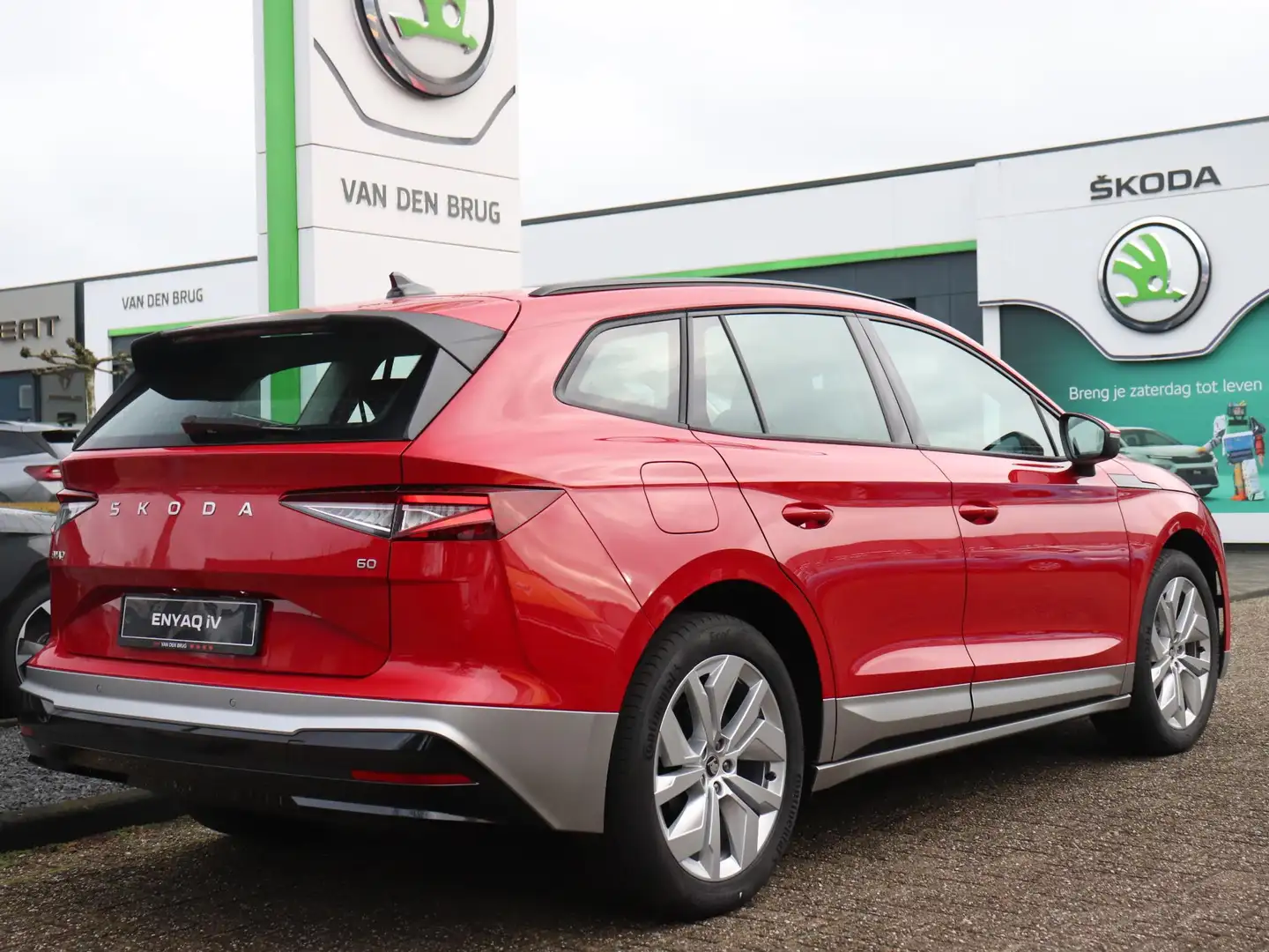 Skoda Enyaq 60 Selection | Trekhaak | Achteruitrijcamera | Dod Roşu - 2
